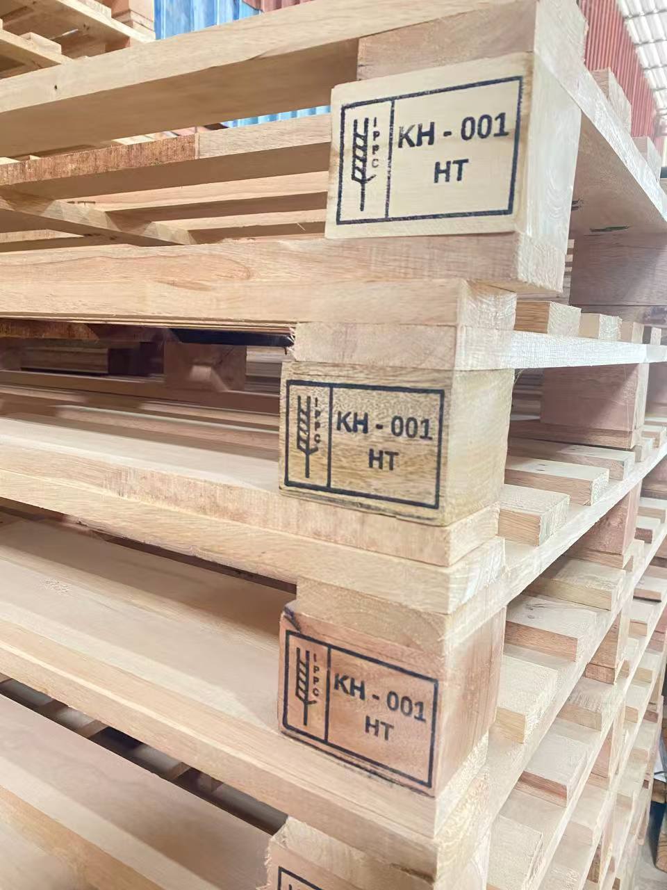 IPPC STAMP ON EURO PALLET 1200*1000*120