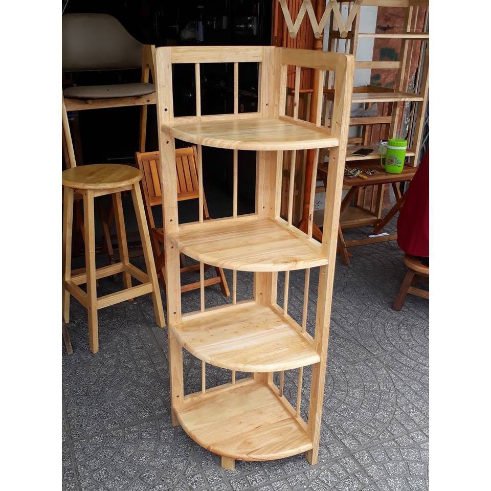 FURNITURE  ធ្នើកែង ពណ័ធម្មជាតិ 5 ជាន់